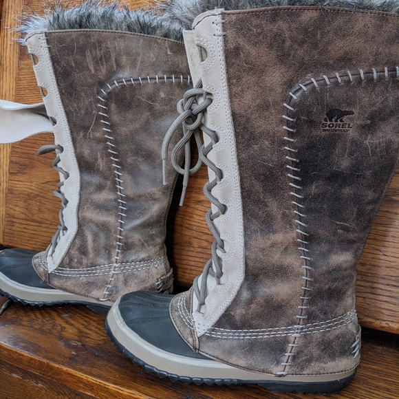 Relisted -Sorel leather waterproof Cate the Great - Picture 6 of 8